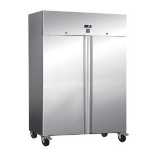 Gastro-Inox RVS 1200 liter koelkast, statisch gekoeld met ventilator - 201.004