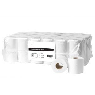 All Care | Toiletpapier cellulose 2 laags / 200 vel | Verpakking van 12 x 4 rollen in folie