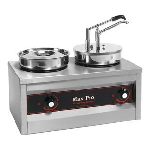 MaxPro | sauzen warmer m/dispenser
