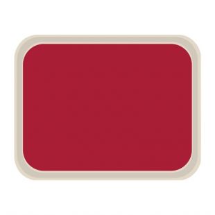 Roltex America polyester dienblad 46 x 36cm rood