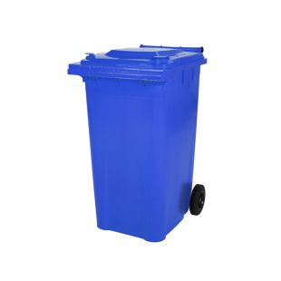 SARO | 2 wiel grote afvalcontainer model MGB 80 BL - blauw
