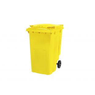 SARO | 2 wiel grote afvalcontainer model MGB 240 GE - geel
