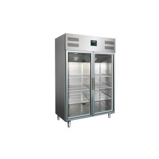 SARO | professionele koelkast met glasdeur model GN 1200 TNG