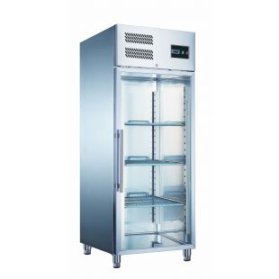 SARO | Professionele koelkast met glasdeur, model EGN 650 TNG