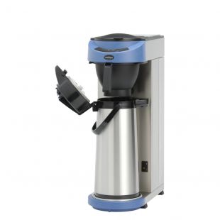 Animo | Koffiezetapparaat voor gebruik met pompthermoskan 2.1 ltr | MT100 Blauw | zonder wateraansluiting